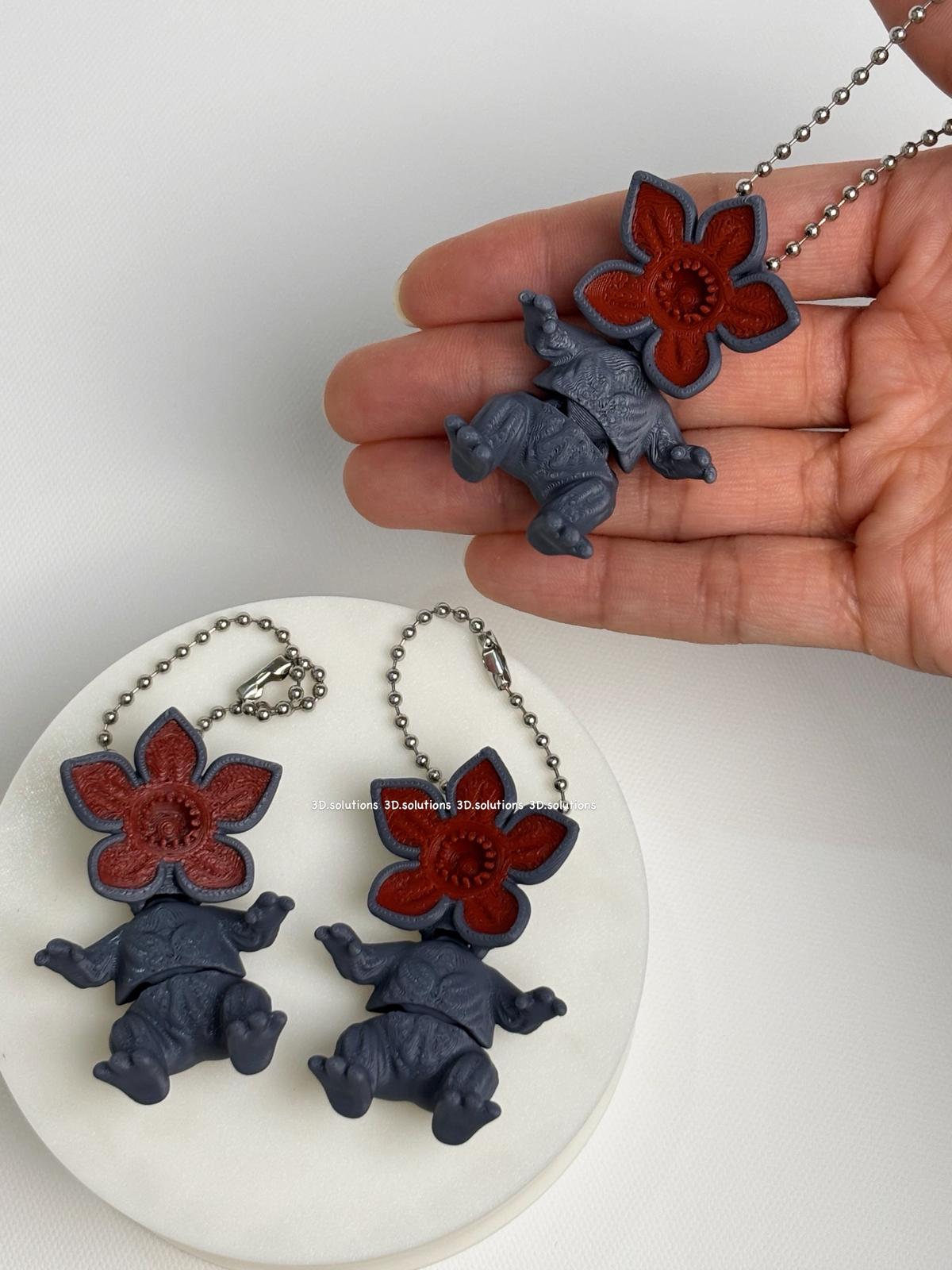 Stranger Things Demogorgon Keychain