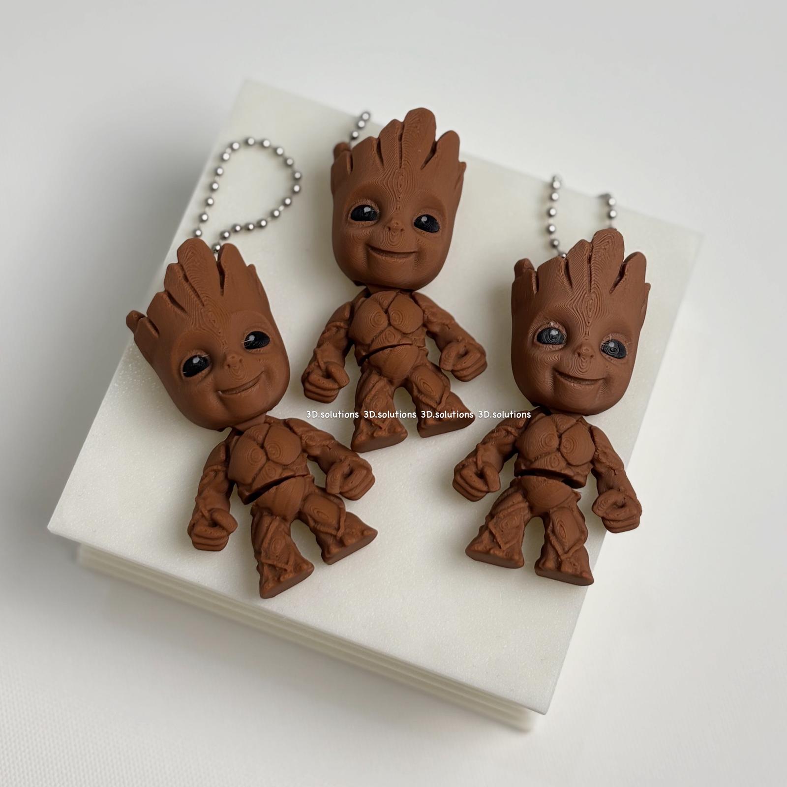 Groot Mini Flexi Keychain
