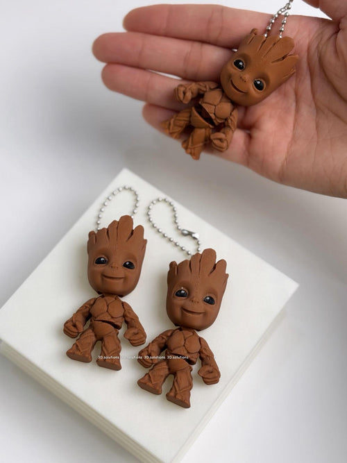 Groot Mini Flexi Keychain